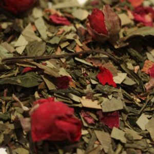 Sencha, Chocolate & Rose