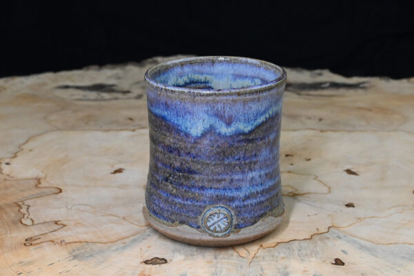 Rustic Tea/Coffee Cup - Blue - Image 2