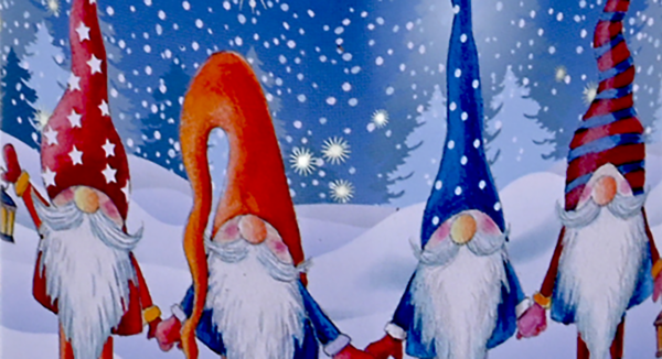 Caddy "Christmas Gnomes" small - Image 2