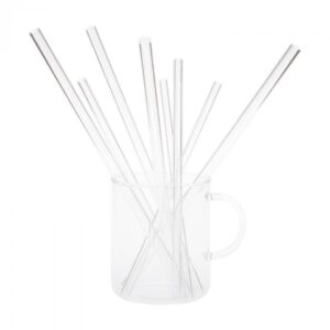 Glass Straw 20cm