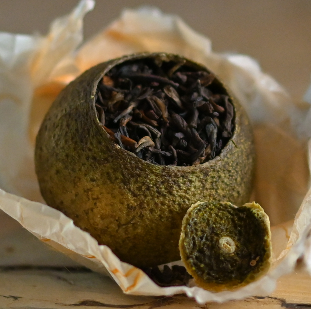 Orange/Tangerine Pu Erh Tea, Harvest 2018